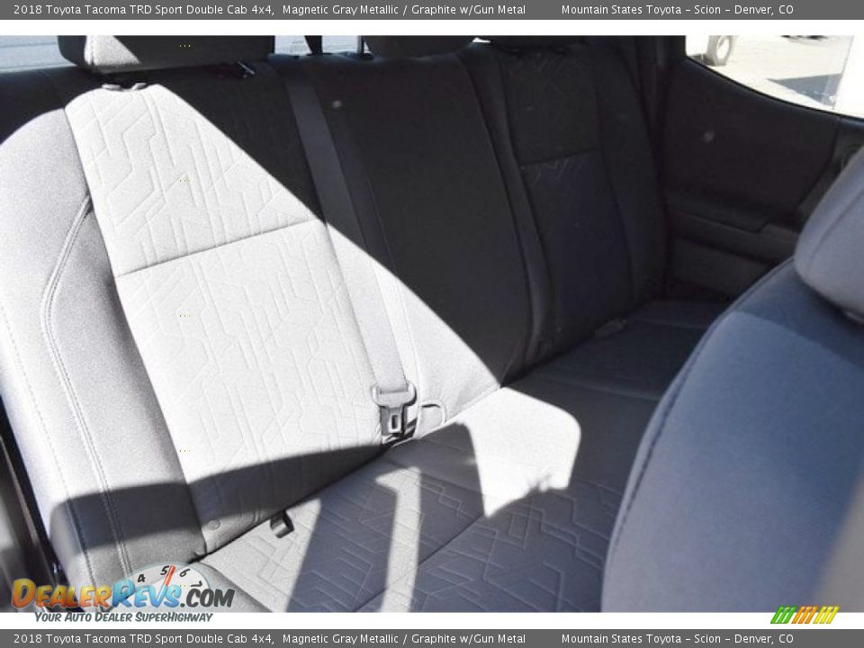2018 Toyota Tacoma TRD Sport Double Cab 4x4 Magnetic Gray Metallic / Graphite w/Gun Metal Photo #19