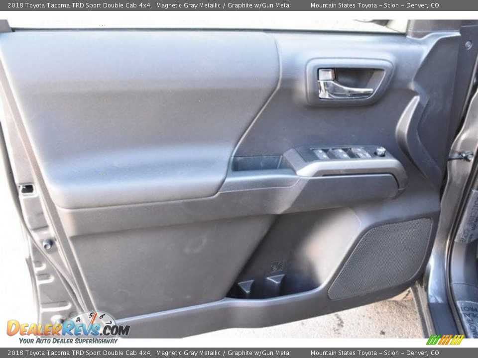 2018 Toyota Tacoma TRD Sport Double Cab 4x4 Magnetic Gray Metallic / Graphite w/Gun Metal Photo #20