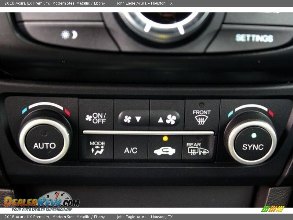 2018 Acura ILX Premium Modern Steel Metallic / Ebony Photo #29