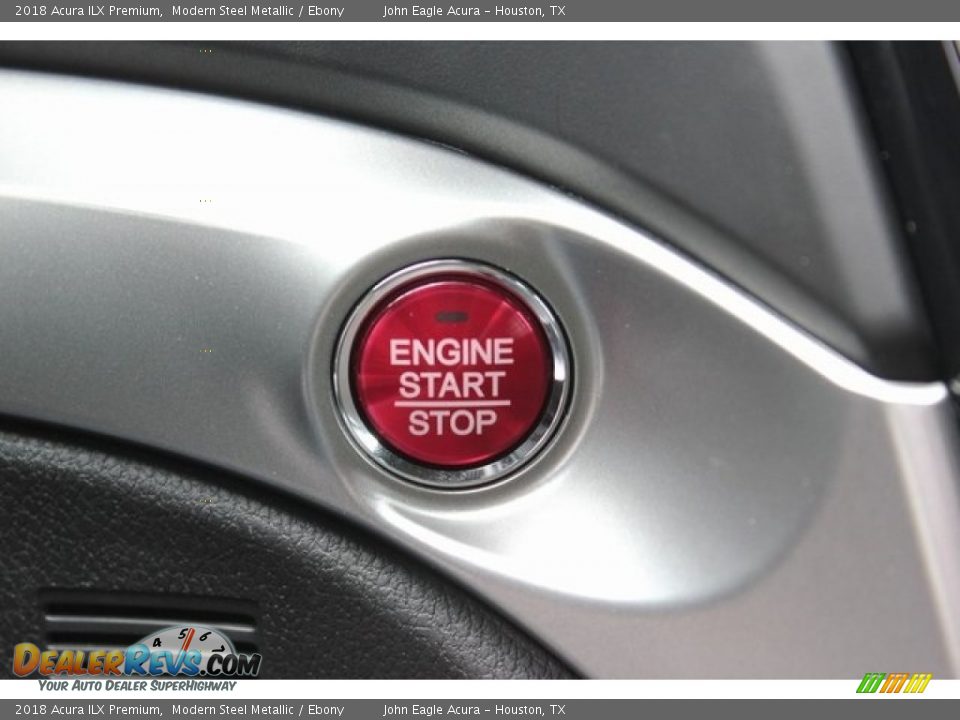 2018 Acura ILX Premium Modern Steel Metallic / Ebony Photo #30