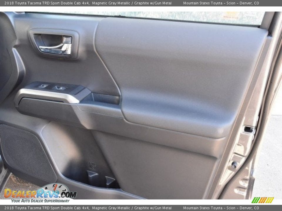 2018 Toyota Tacoma TRD Sport Double Cab 4x4 Magnetic Gray Metallic / Graphite w/Gun Metal Photo #22