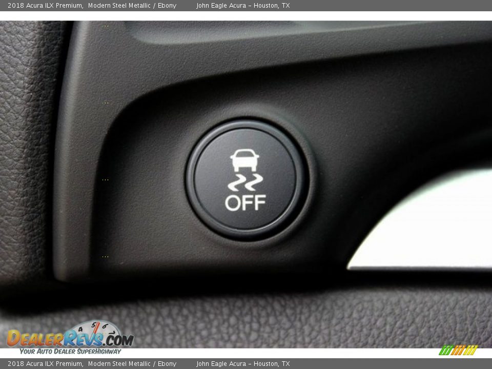 2018 Acura ILX Premium Modern Steel Metallic / Ebony Photo #31