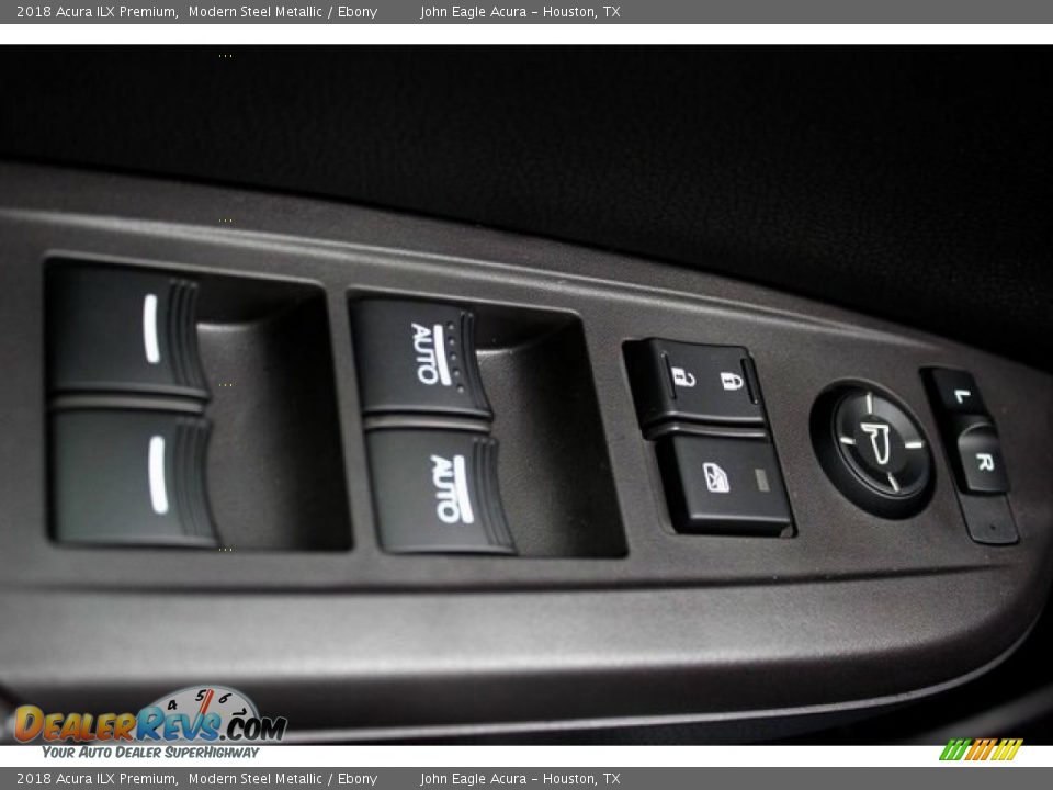 2018 Acura ILX Premium Modern Steel Metallic / Ebony Photo #33