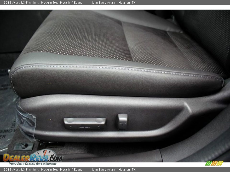 2018 Acura ILX Premium Modern Steel Metallic / Ebony Photo #36