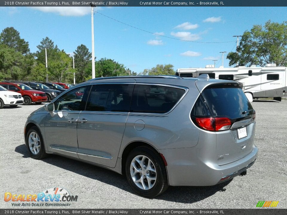 2018 Chrysler Pacifica Touring L Plus Billet Silver Metallic / Black/Alloy Photo #3