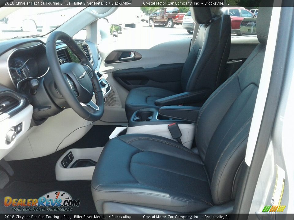 2018 Chrysler Pacifica Touring L Plus Billet Silver Metallic / Black/Alloy Photo #9