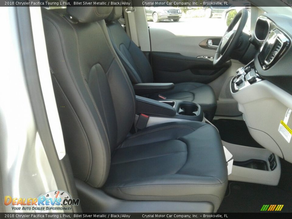 2018 Chrysler Pacifica Touring L Plus Billet Silver Metallic / Black/Alloy Photo #12