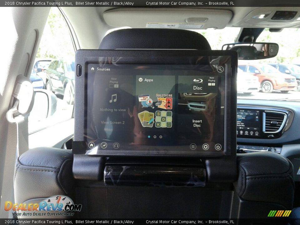 2018 Chrysler Pacifica Touring L Plus Billet Silver Metallic / Black/Alloy Photo #17