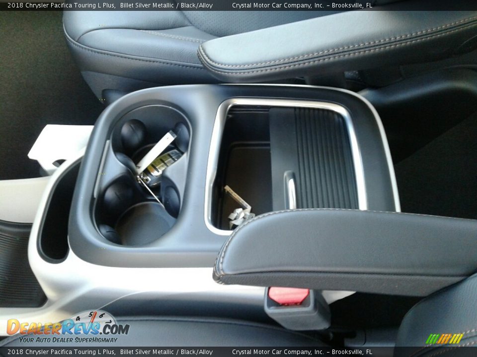 2018 Chrysler Pacifica Touring L Plus Billet Silver Metallic / Black/Alloy Photo #19