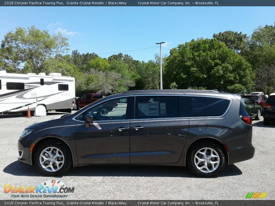 2018 Chrysler Pacifica Touring Plus Granite Crystal Metallic / Black/Alloy Photo #2