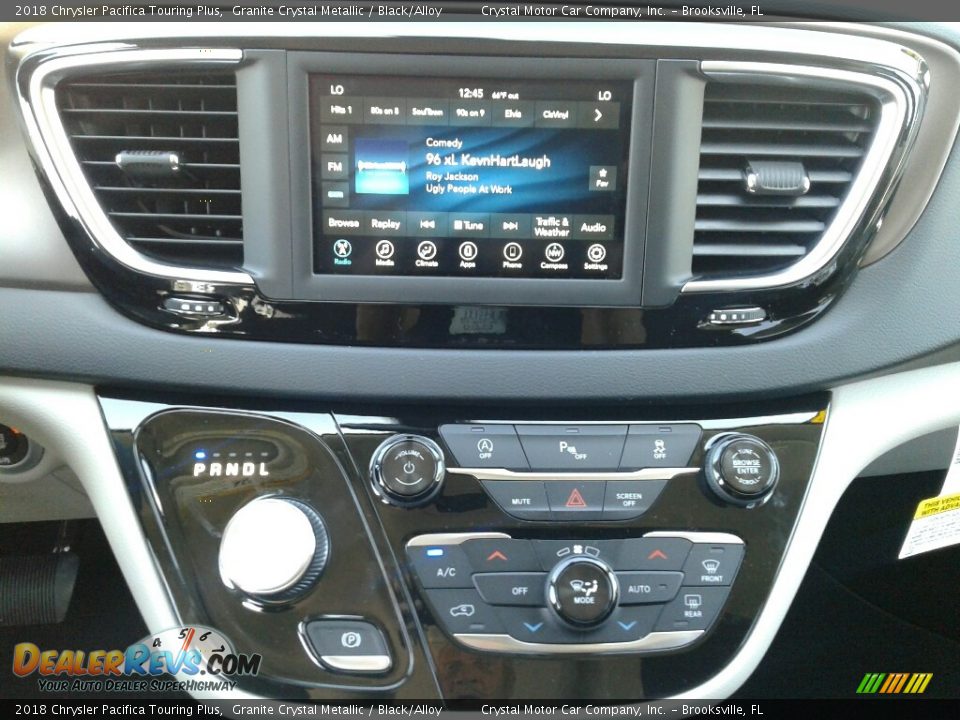 2018 Chrysler Pacifica Touring Plus Granite Crystal Metallic / Black/Alloy Photo #15