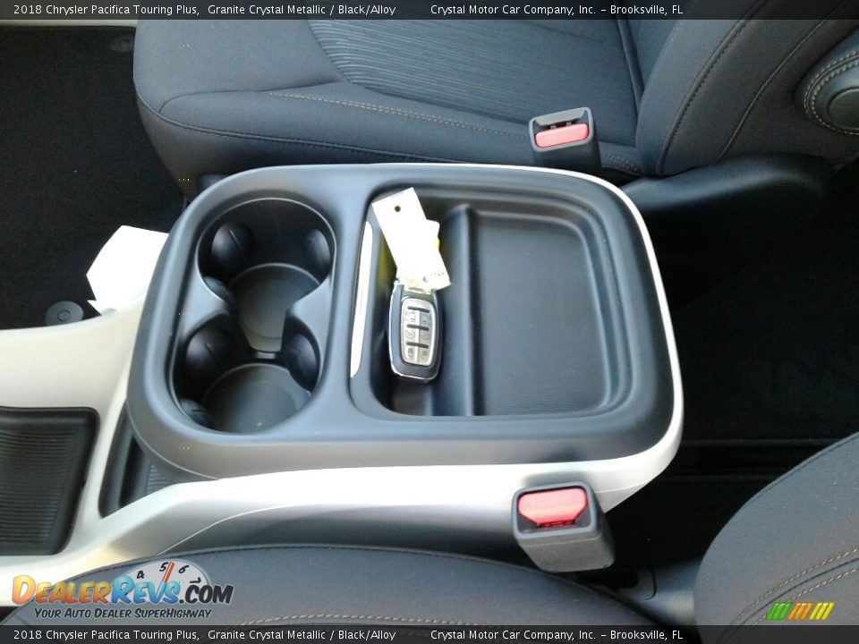 2018 Chrysler Pacifica Touring Plus Granite Crystal Metallic / Black/Alloy Photo #19