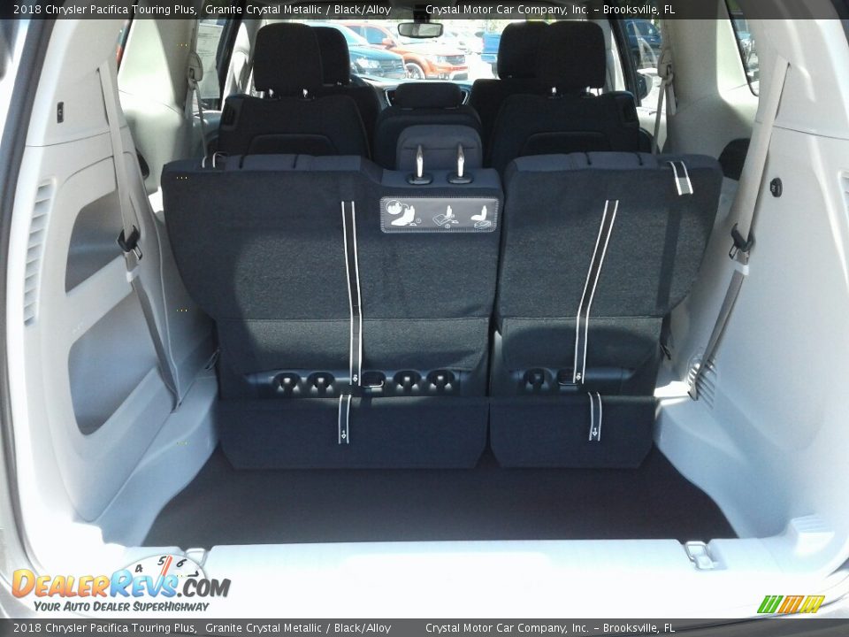 2018 Chrysler Pacifica Touring Plus Granite Crystal Metallic / Black/Alloy Photo #20