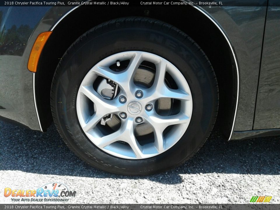2018 Chrysler Pacifica Touring Plus Granite Crystal Metallic / Black/Alloy Photo #21