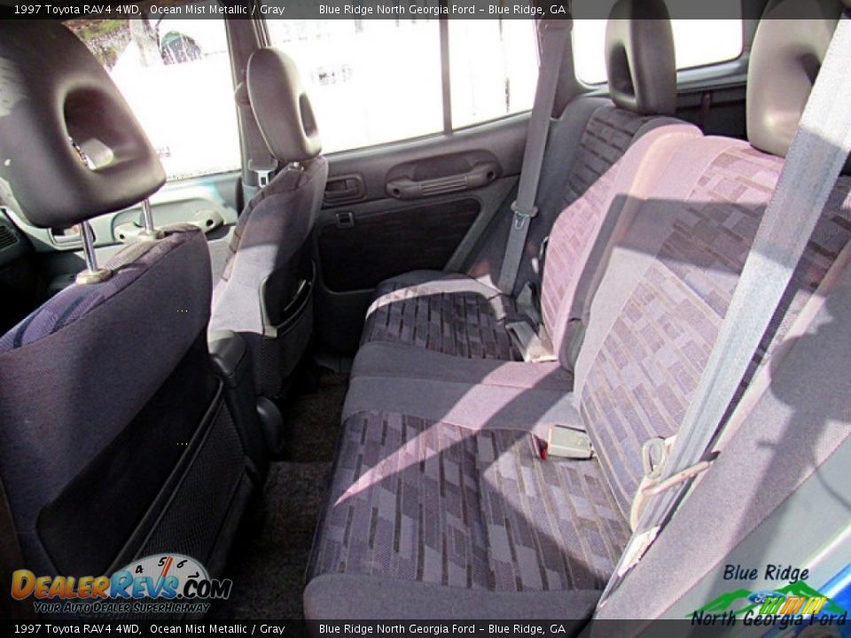 1997 Toyota RAV4 4WD Ocean Mist Metallic / Gray Photo #9