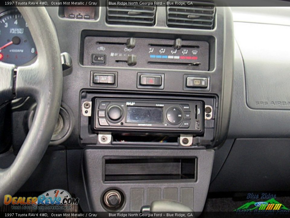 1997 Toyota RAV4 4WD Ocean Mist Metallic / Gray Photo #11