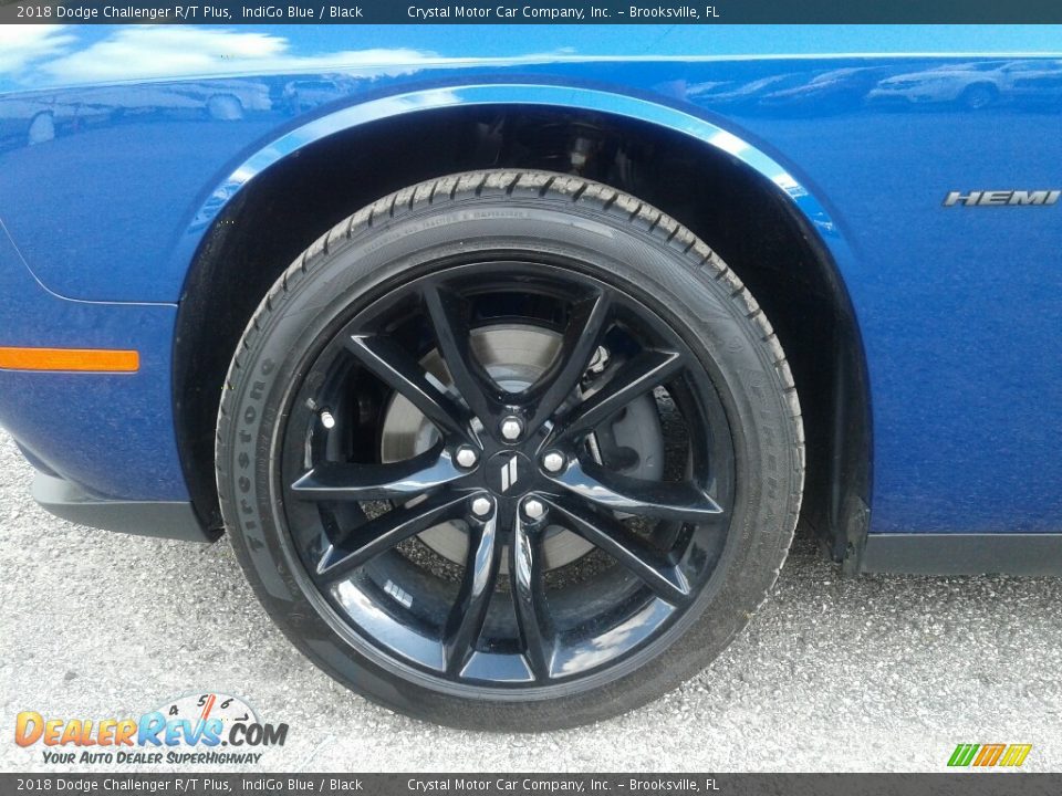2018 Dodge Challenger R/T Plus IndiGo Blue / Black Photo #20