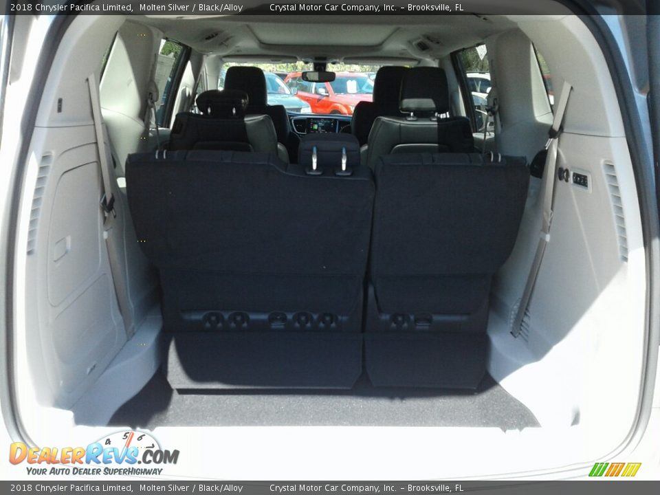 2018 Chrysler Pacifica Limited Molten Silver / Black/Alloy Photo #20