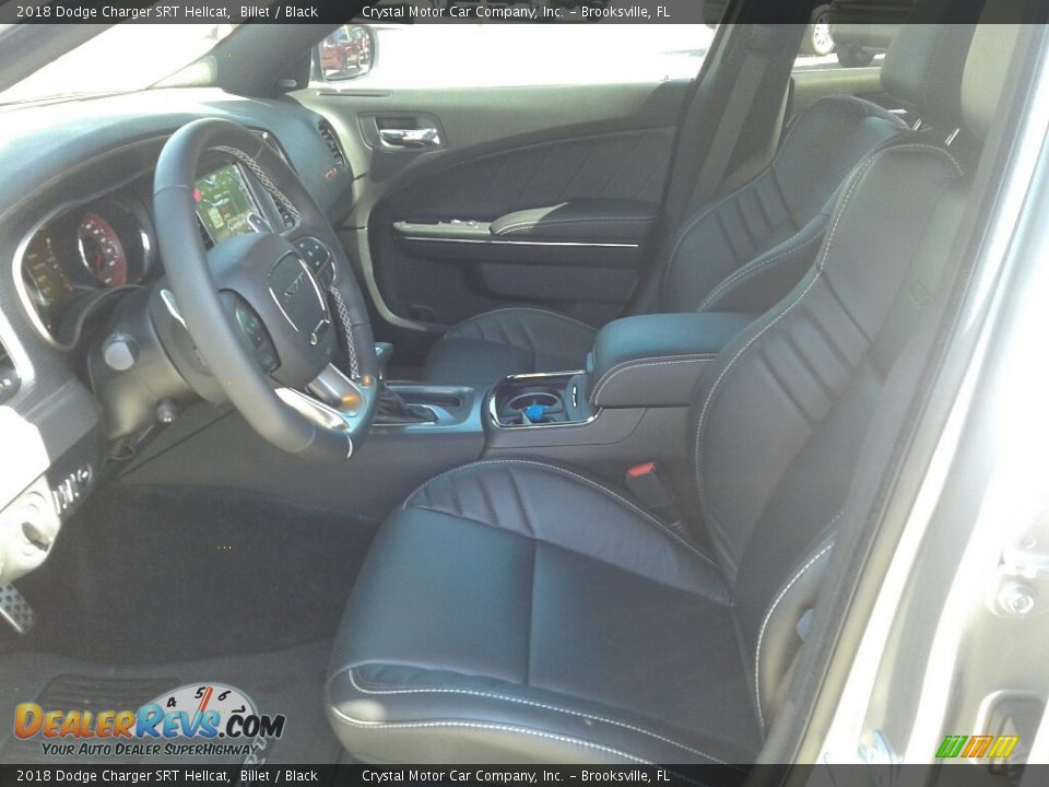 2018 Dodge Charger SRT Hellcat Billet / Black Photo #9