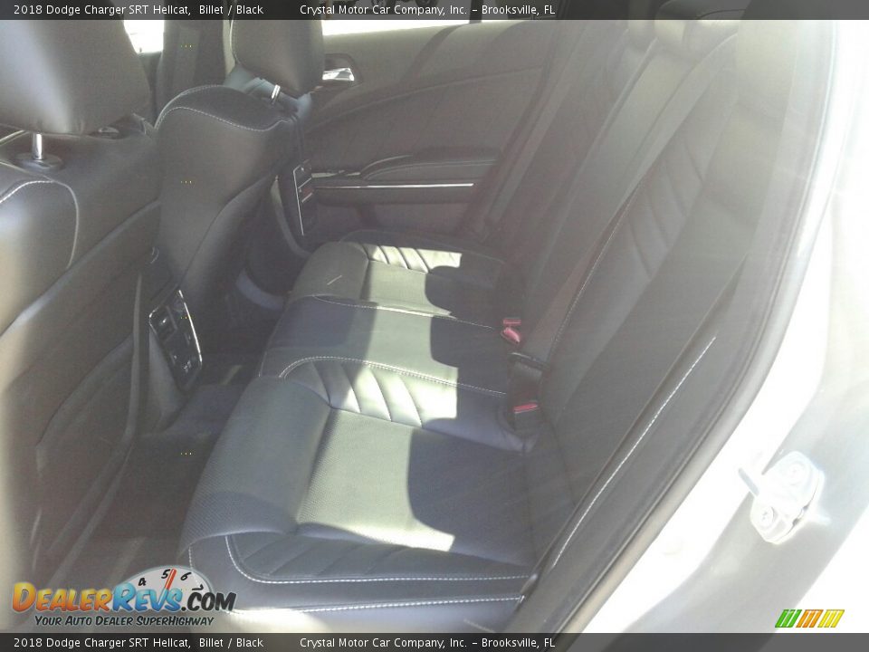 2018 Dodge Charger SRT Hellcat Billet / Black Photo #10