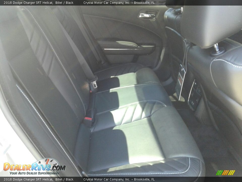 2018 Dodge Charger SRT Hellcat Billet / Black Photo #11