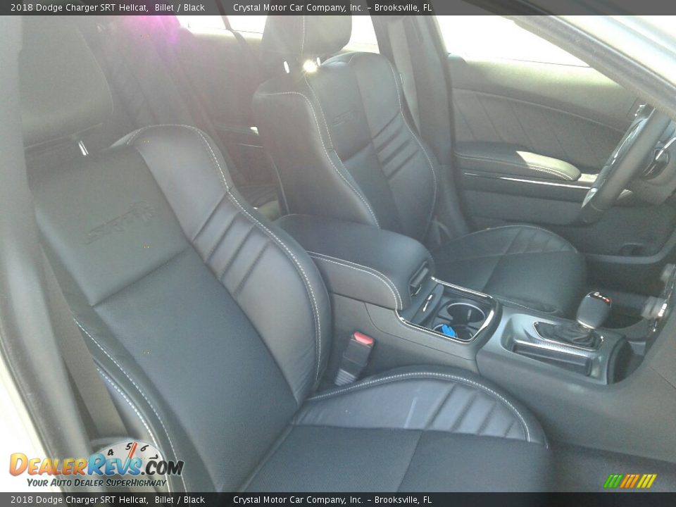 2018 Dodge Charger SRT Hellcat Billet / Black Photo #12