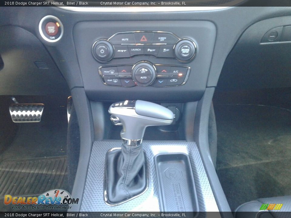 2018 Dodge Charger SRT Hellcat Billet / Black Photo #16