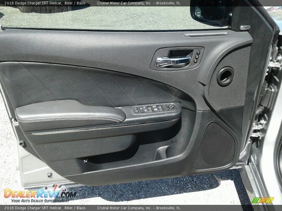 2018 Dodge Charger SRT Hellcat Billet / Black Photo #17