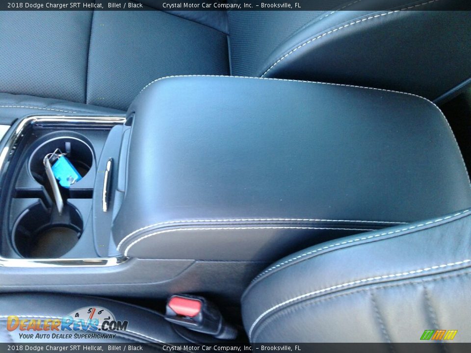 2018 Dodge Charger SRT Hellcat Billet / Black Photo #18