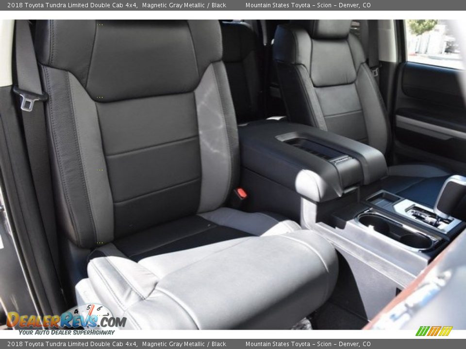 2018 Toyota Tundra Limited Double Cab 4x4 Magnetic Gray Metallic / Black Photo #12