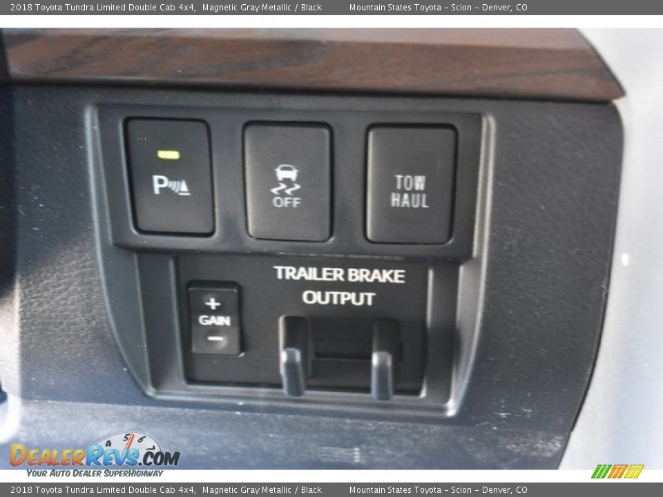 2018 Toyota Tundra Limited Double Cab 4x4 Magnetic Gray Metallic / Black Photo #28
