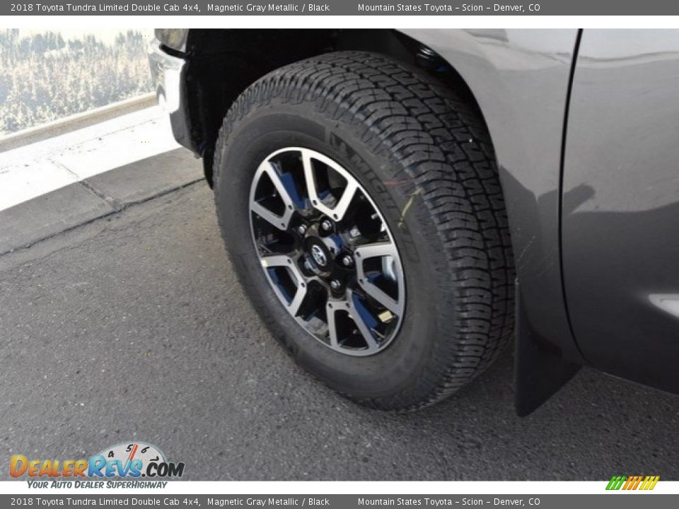 2018 Toyota Tundra Limited Double Cab 4x4 Magnetic Gray Metallic / Black Photo #32