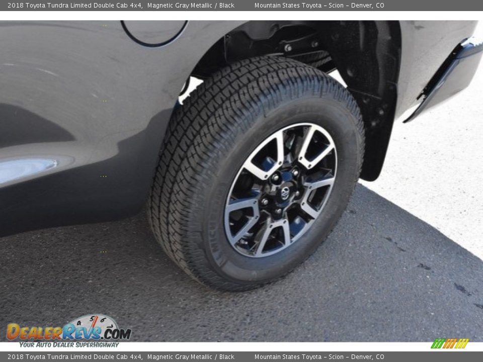 2018 Toyota Tundra Limited Double Cab 4x4 Magnetic Gray Metallic / Black Photo #33