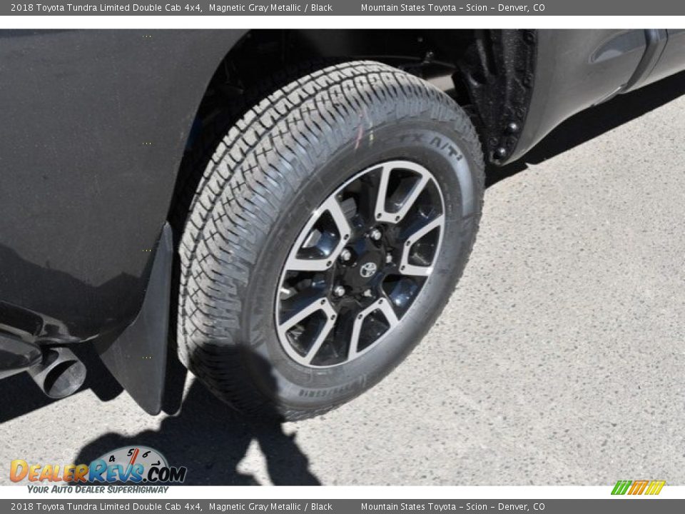 2018 Toyota Tundra Limited Double Cab 4x4 Magnetic Gray Metallic / Black Photo #34
