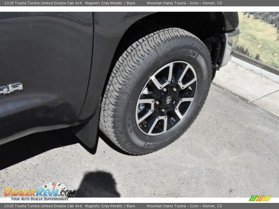 2018 Toyota Tundra Limited Double Cab 4x4 Magnetic Gray Metallic / Black Photo #35