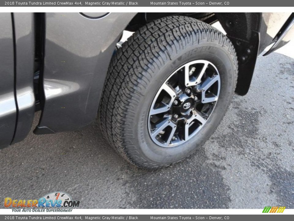 2018 Toyota Tundra Limited CrewMax 4x4 Magnetic Gray Metallic / Black Photo #33