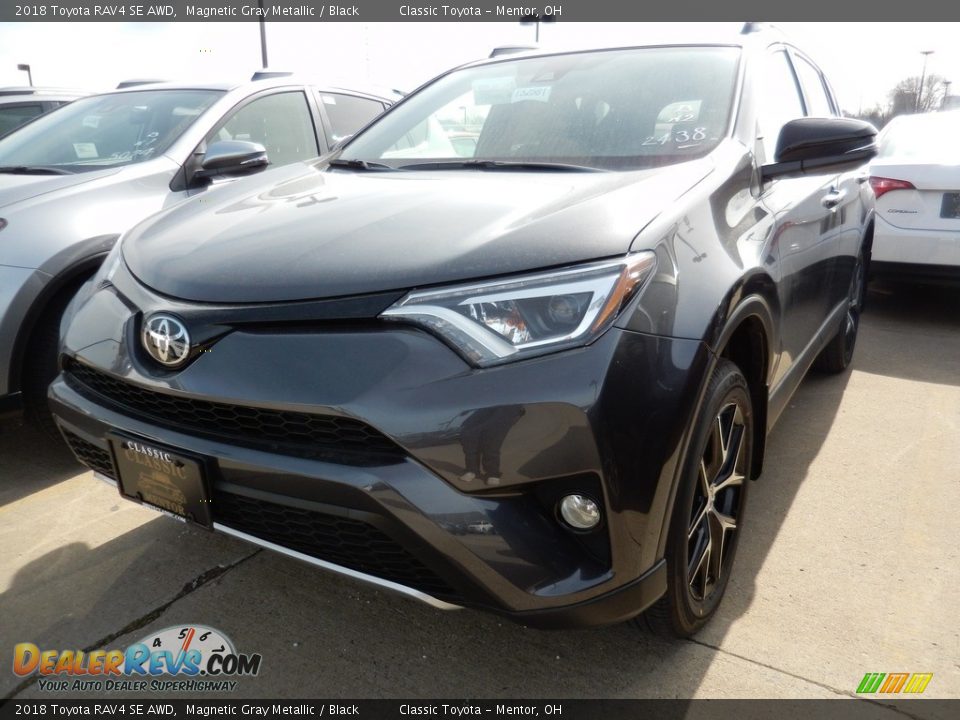 2018 Toyota RAV4 SE AWD Magnetic Gray Metallic / Black Photo #1