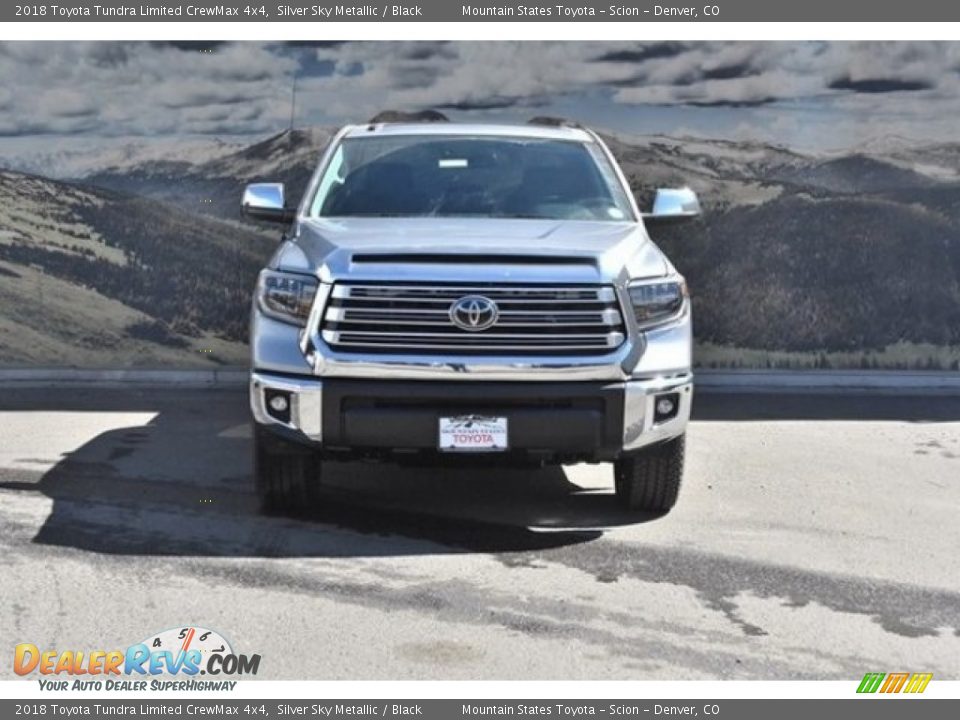 2018 Toyota Tundra Limited CrewMax 4x4 Silver Sky Metallic / Black Photo #2