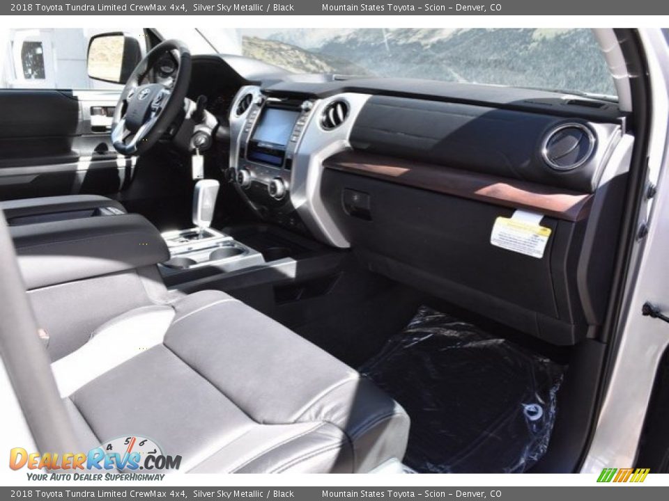2018 Toyota Tundra Limited CrewMax 4x4 Silver Sky Metallic / Black Photo #11