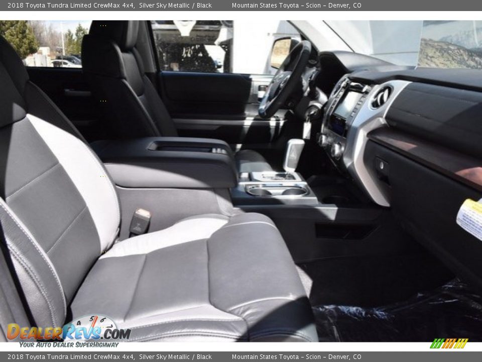 2018 Toyota Tundra Limited CrewMax 4x4 Silver Sky Metallic / Black Photo #12