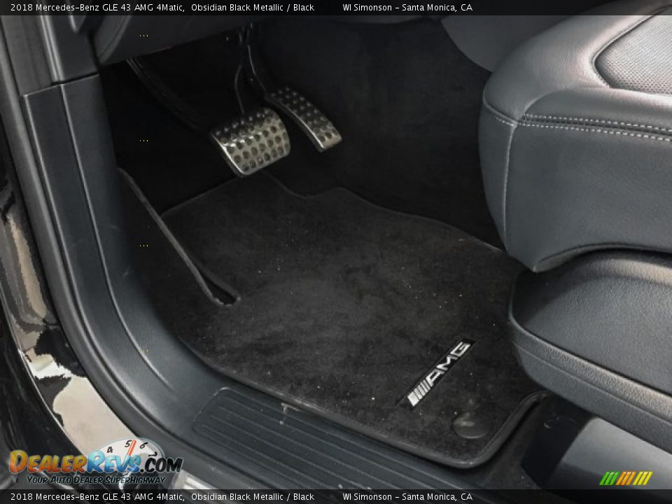 2018 Mercedes-Benz GLE 43 AMG 4Matic Obsidian Black Metallic / Black Photo #23