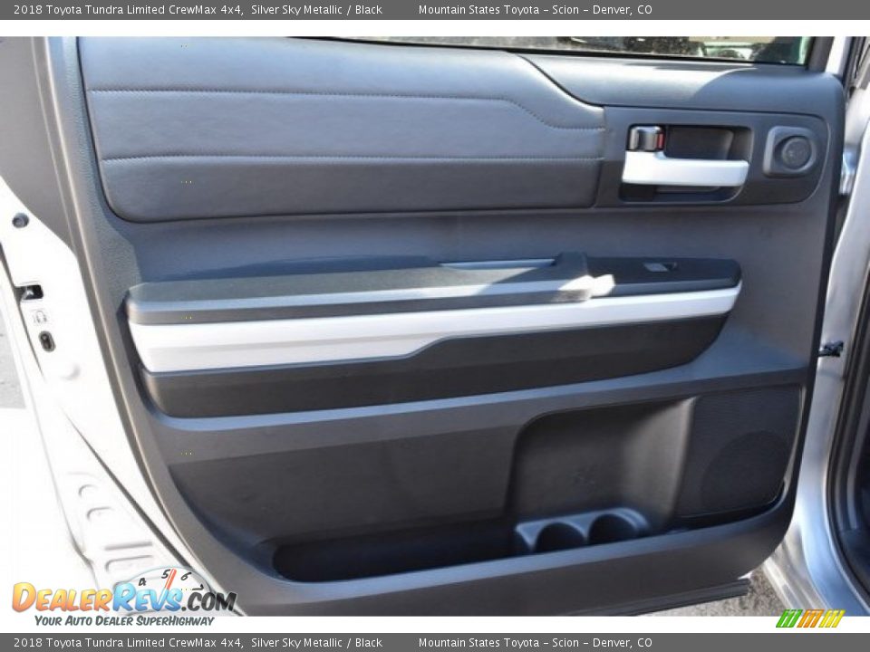 2018 Toyota Tundra Limited CrewMax 4x4 Silver Sky Metallic / Black Photo #21