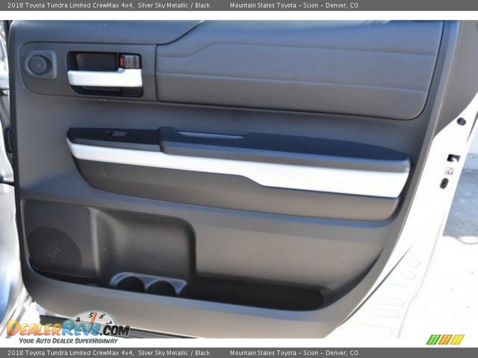 2018 Toyota Tundra Limited CrewMax 4x4 Silver Sky Metallic / Black Photo #23