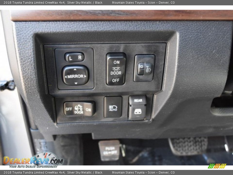 2018 Toyota Tundra Limited CrewMax 4x4 Silver Sky Metallic / Black Photo #25