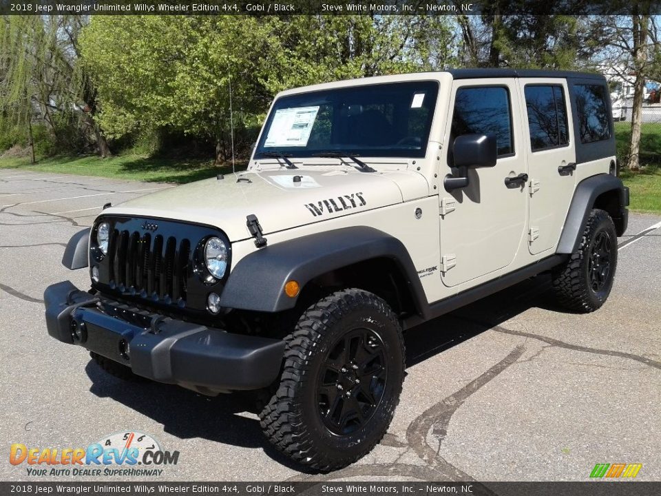 2018 Jeep Wrangler Unlimited Willys Wheeler Edition 4x4 Gobi / Black Photo #2