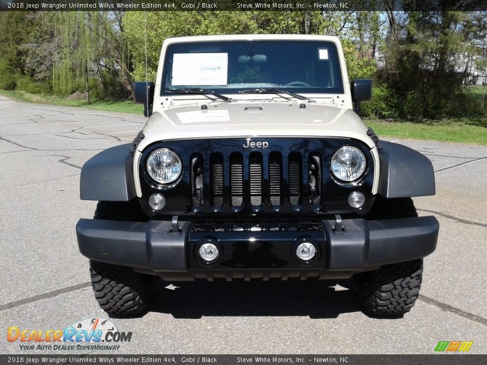 2018 Jeep Wrangler Unlimited Willys Wheeler Edition 4x4 Gobi / Black Photo #3