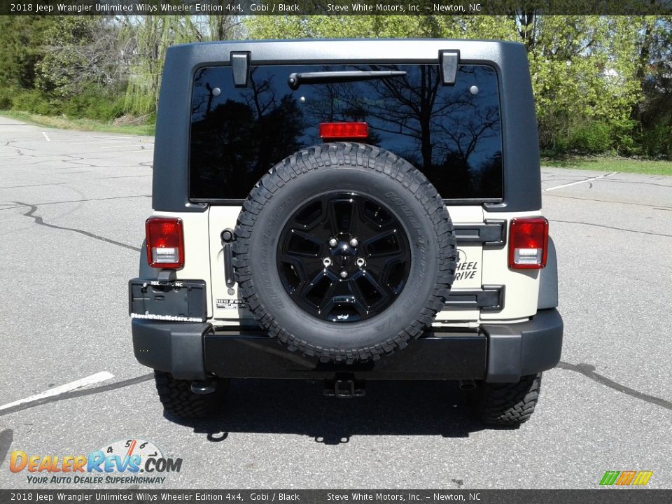 2018 Jeep Wrangler Unlimited Willys Wheeler Edition 4x4 Gobi / Black Photo #7