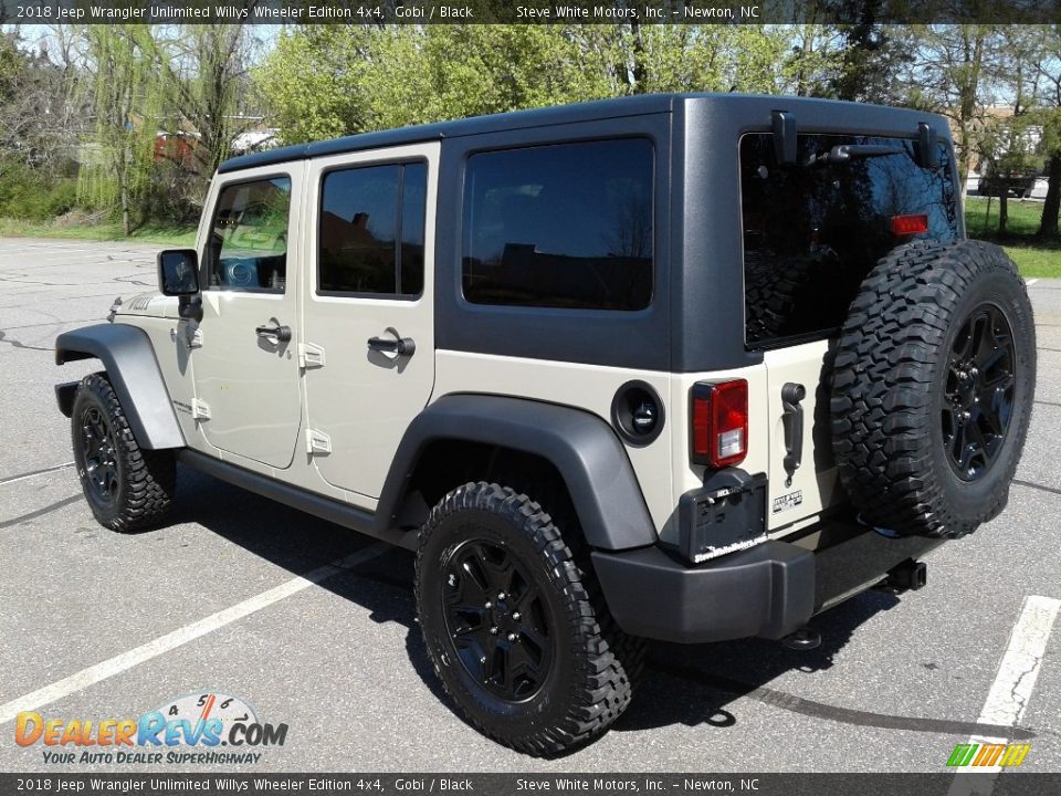 2018 Jeep Wrangler Unlimited Willys Wheeler Edition 4x4 Gobi / Black Photo #8
