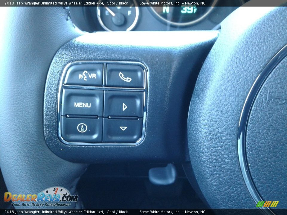 2018 Jeep Wrangler Unlimited Willys Wheeler Edition 4x4 Gobi / Black Photo #16