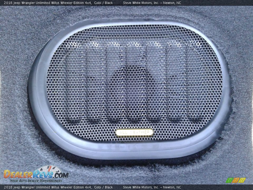 Audio System of 2018 Jeep Wrangler Unlimited Willys Wheeler Edition 4x4 Photo #28